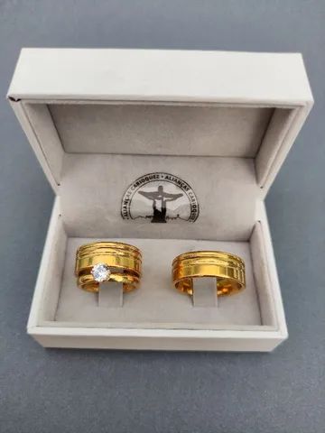 PAR DE ALIANÇAS NOIVADO - Foto 6