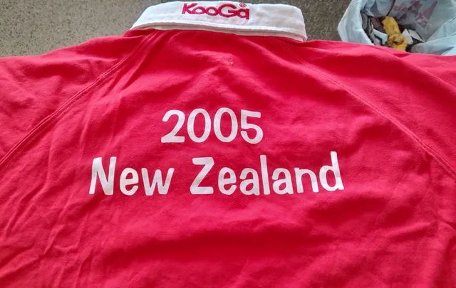 CAMISA RUGBY SELECAO NOVA ZELANDIA 2005 KOOGA FRETE GRATIS - Foto 5