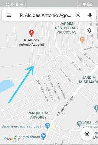 Captação de Terreno a venda na Rua Maria Nazaré da Silva Izidoro, Jardim Haise Maria, Araras, SP