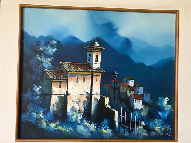 Quadro Casario Ouro Preto M.A.Moreira - Foto 3