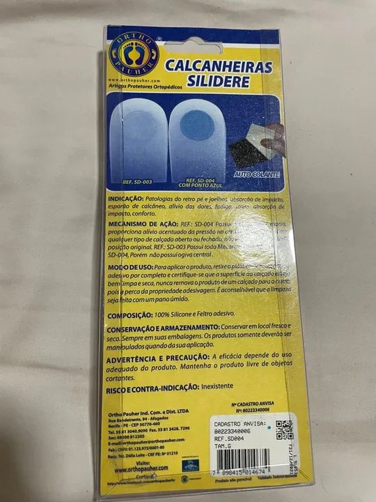 Calcanheiras Autocolante Silidere Nova tamanho G - Foto 2
