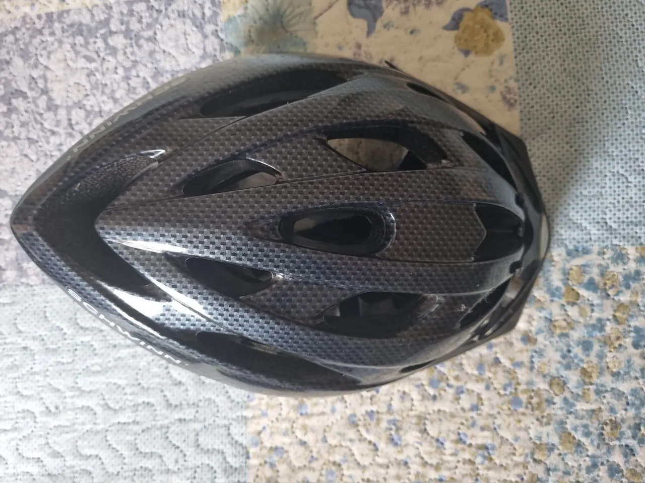 Capacete de Bicicleta - Carbono - Novo