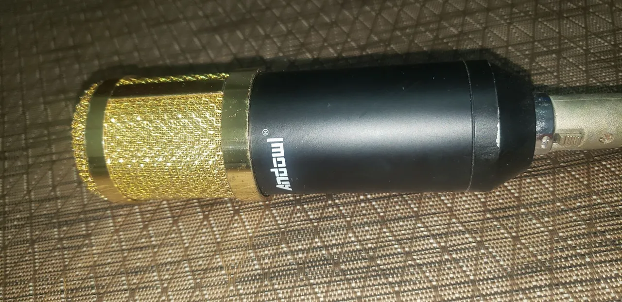 Microfone Condensador Andowl