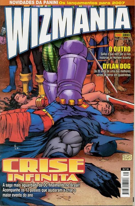 Wizard Brasil/ Wizmania Nº 39 - Reportagens E Quadrinhos