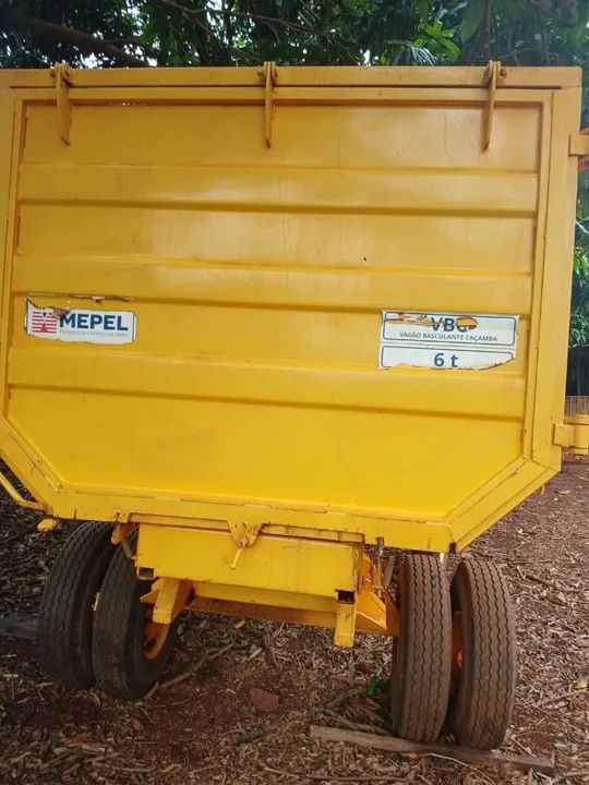 MEPEL Vagão Basculante Caçamba 6 Toneladas, ano 2020 - Foto 4