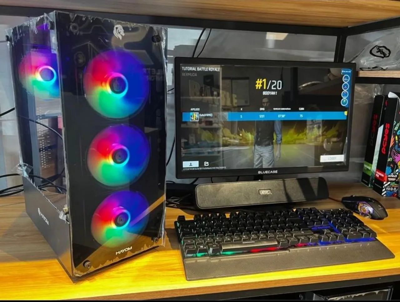 Pc Gamer Novo completo i3 16 GB Ram 1 TB SSD completo em até 12x  - Foto 4