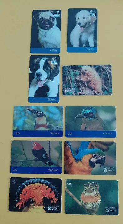 Cartões telefônicos várias séries  - Foto 5