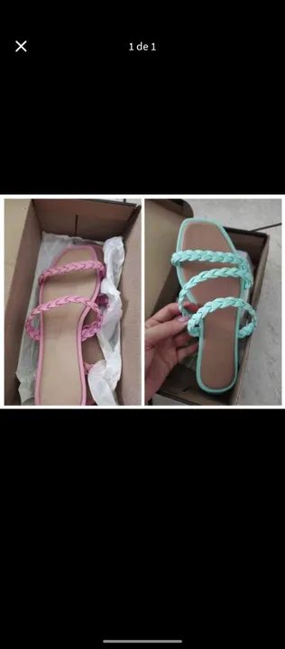 Vendo Rasteiras Novas