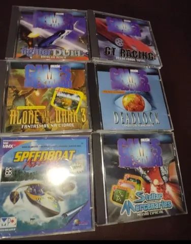 Coleção 6  Games Pc Estadão Cds 