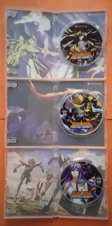 Dvd Os Cavaleiros do Zodíaco - The Lost Canvas 1 ao 6 - Hobbies e