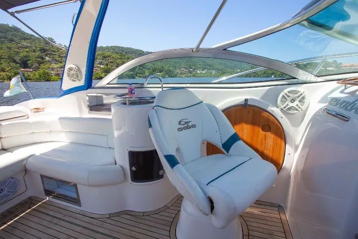 Evolve 265 CAB, Lancha LINDA, Bem Cuidada, Nova Pintura, Um Dono Só - Foto 6