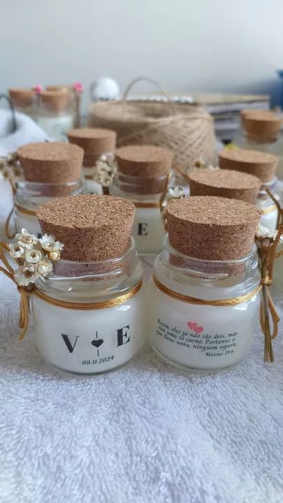 Mimos, Lembrancinha, Velas Aromáticas Veganas  - Foto 5