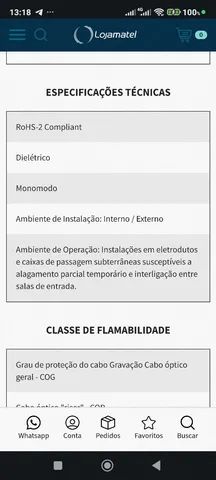 Fibra indoor outdoor Furukawa 12fo SM valor no metro  - Foto 4