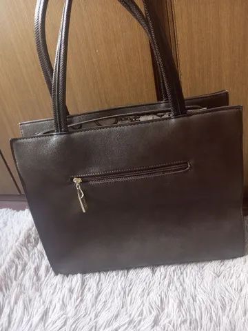 Bolsa feminina transversal sem uso - Foto 3