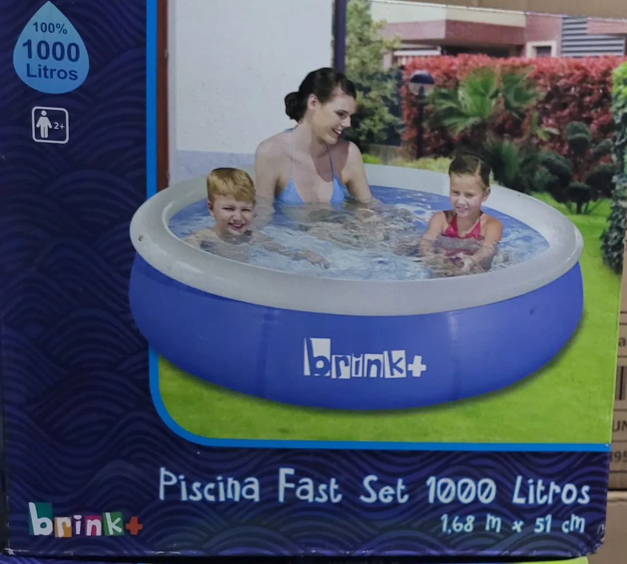 Piscina Inflável Brink+ Fast Set 1000 Litros