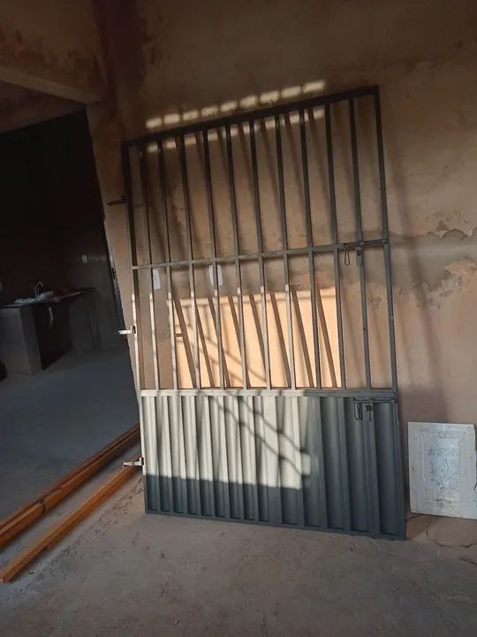 Fabricamos portão de Segurança em Aço Galvanizado - Foto 4