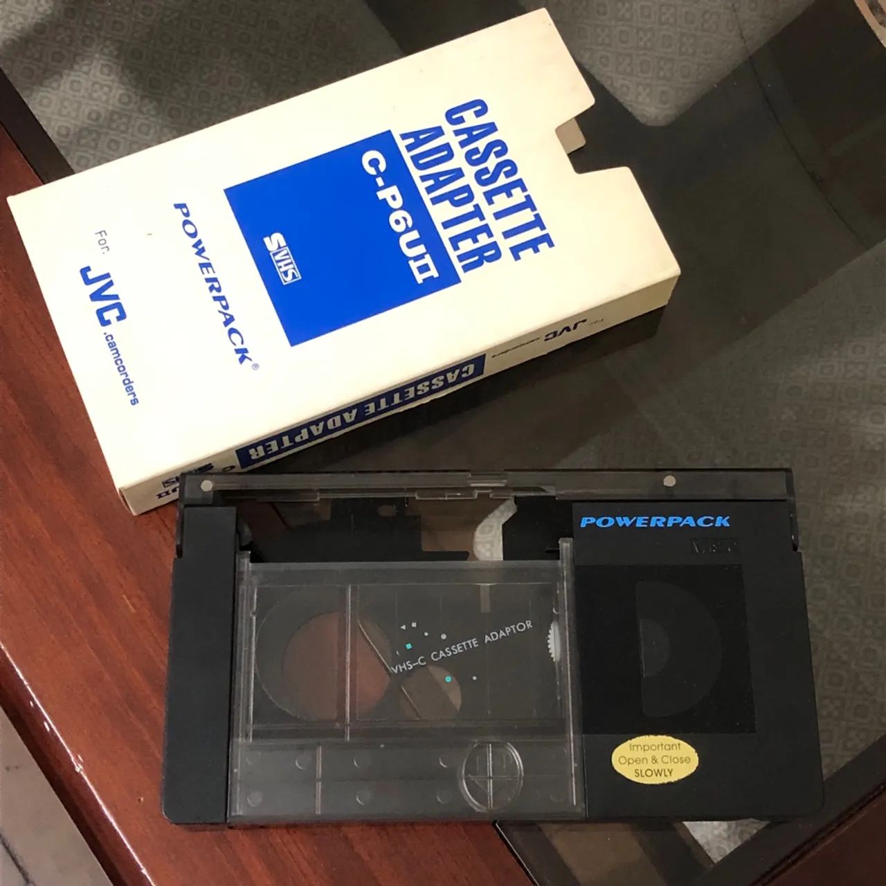 Adaptador fita  VHS-C 