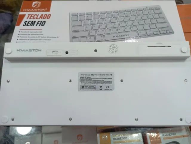 Teclado sem fio bluetooth slim Hmaston - Foto 4