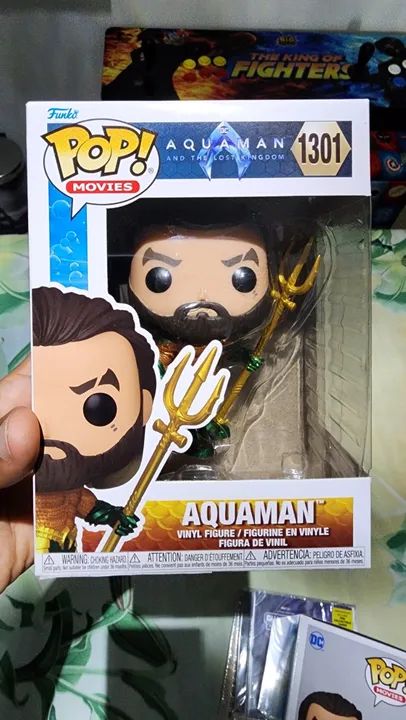 Funko Pop Aquaman 1301 Novo