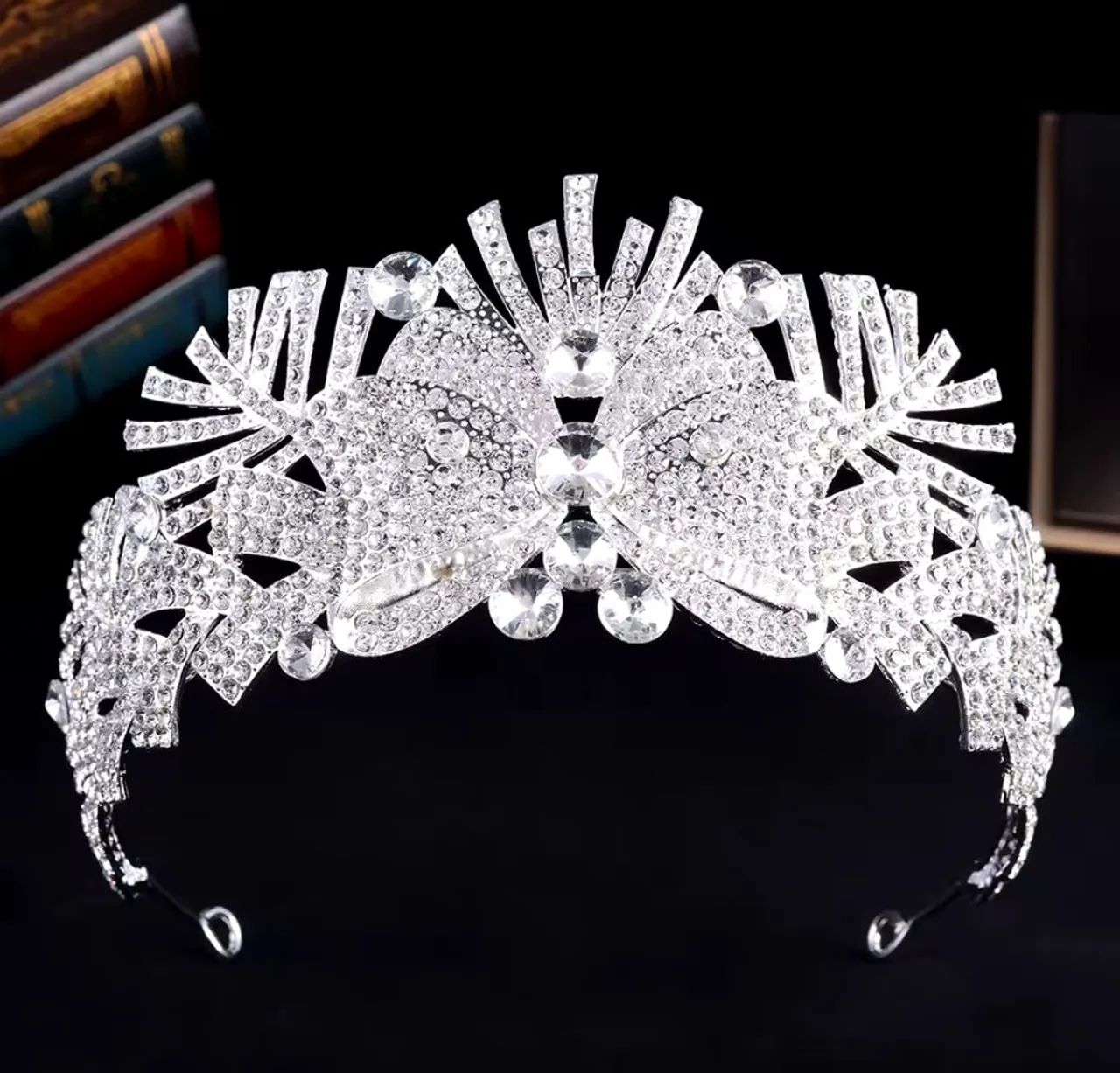 Coroa de Strass para Noivas e Madrinhas