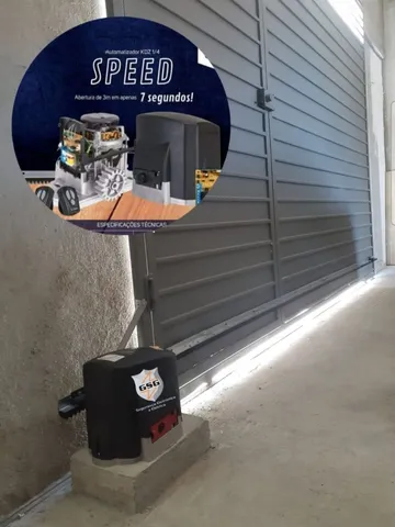 Promoção Motor de portão 7 segundos