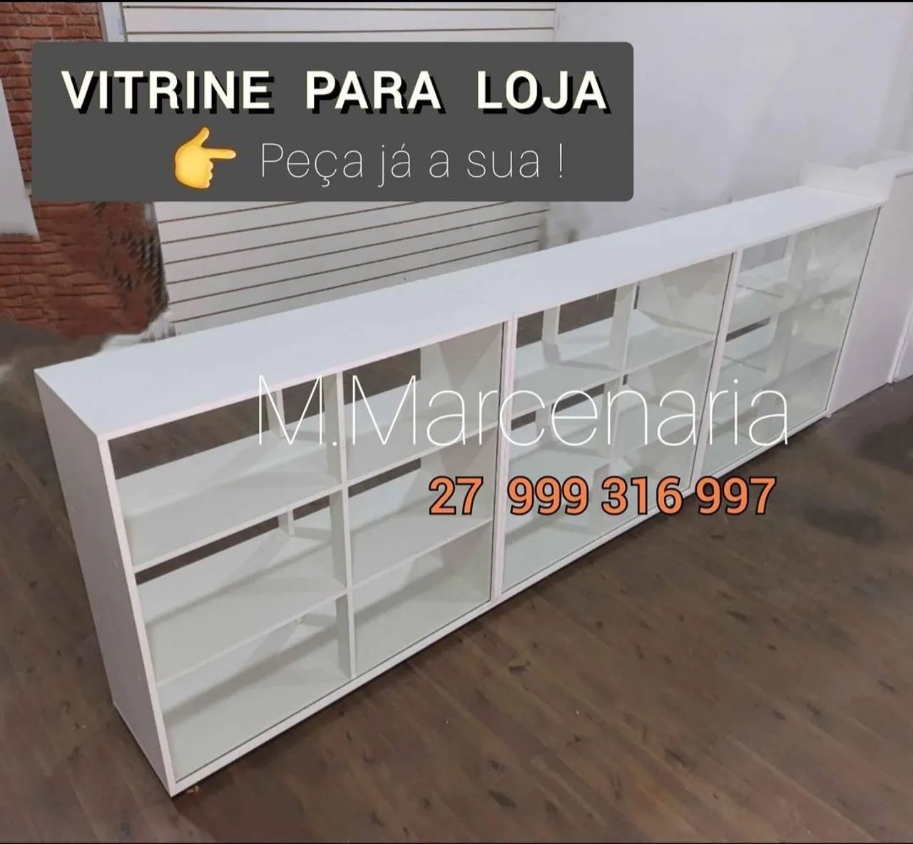 VITRINE PARA LOJA PRODUTO NOVO - Foto 3