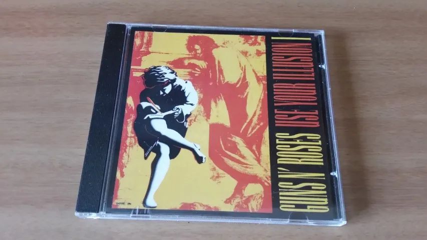 cd guns n' roses use your illusion 1 novo impecável.