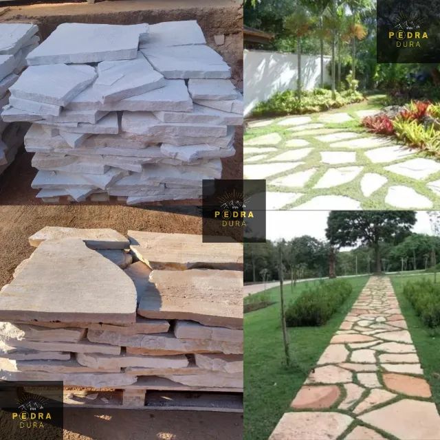 Lajão São Tomé para Jardins - Pedra São Tomé Legitima  - Foto 2
