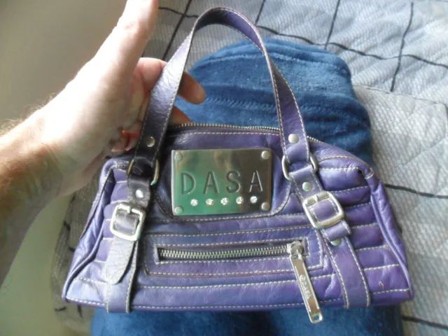 Bolsa de Mão Dasa em Couro - Foto 3