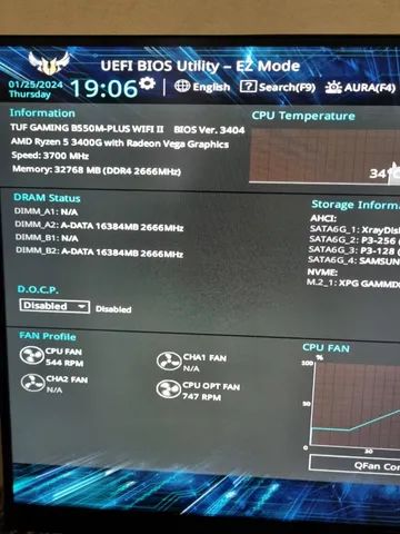 Processador Amd Ryzen 5 3400g Com Gr fica Integrada Vega 11