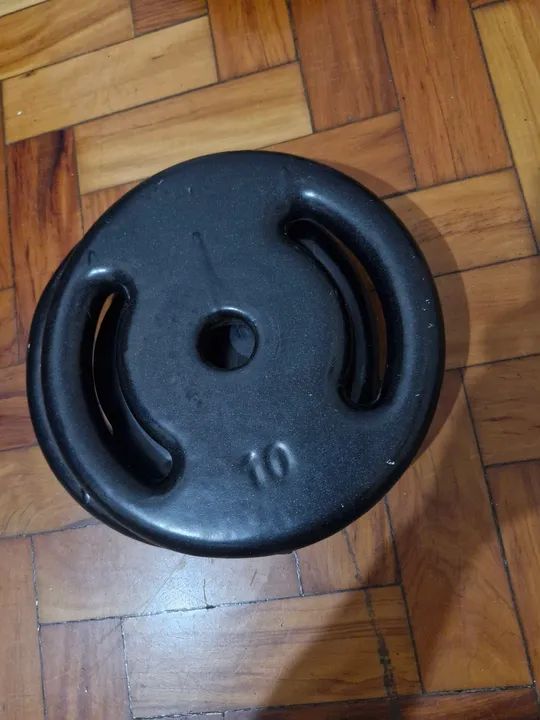 Par de Anilhas Musculação -10kg cada 