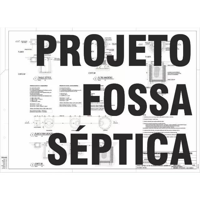 Projeto Fossa Séptica sob medida