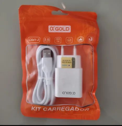 Carregador para celular tipo C ou v8 micro usb 3.1a - Foto 2