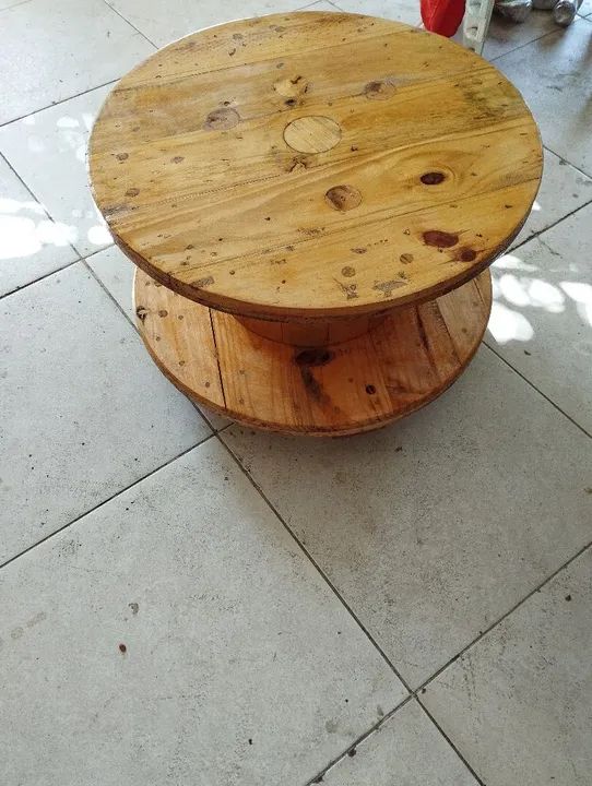 Mesa de Centro em Madeira de Pallet - Foto 4