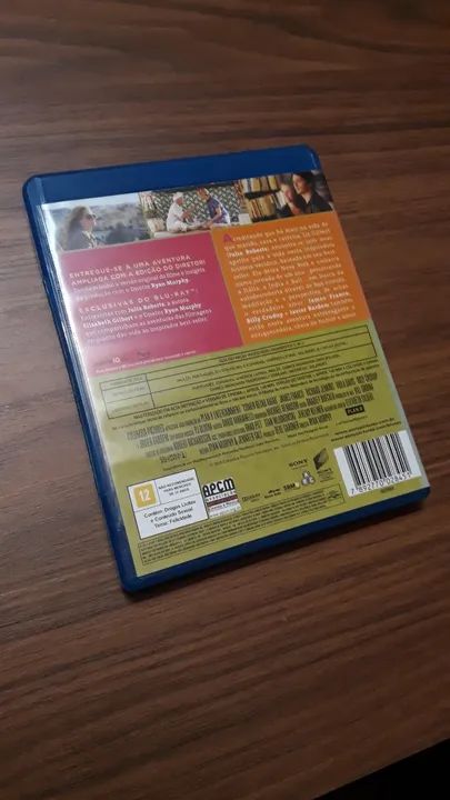 Blu-ray filme Comer Rezar Amar com Julia Roberts - Foto 2