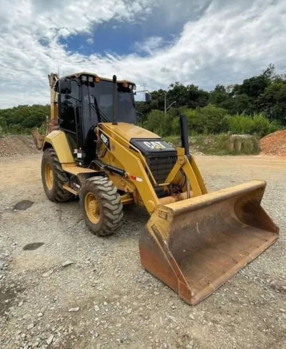 CATERPILLAR 416 F 2 ANO 2020 4X4 CABINDA COMPLETA. 3.075