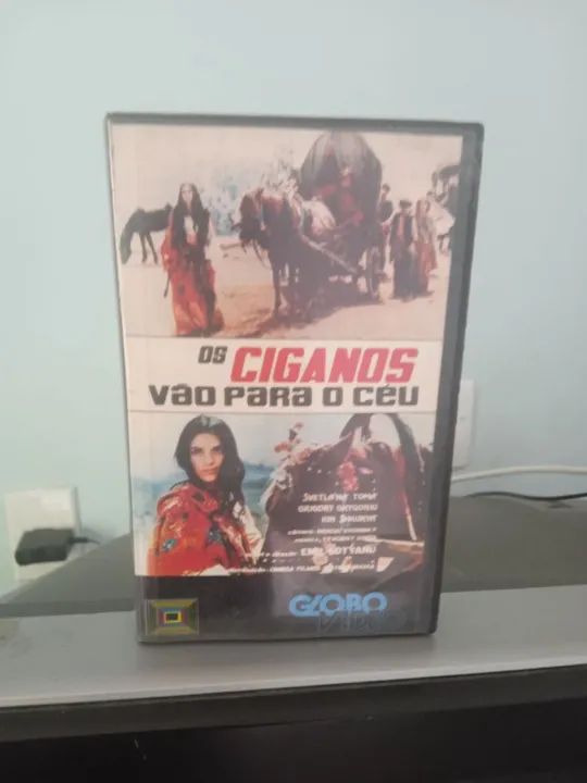 Os Ciganos vão para o céu Vhs original 