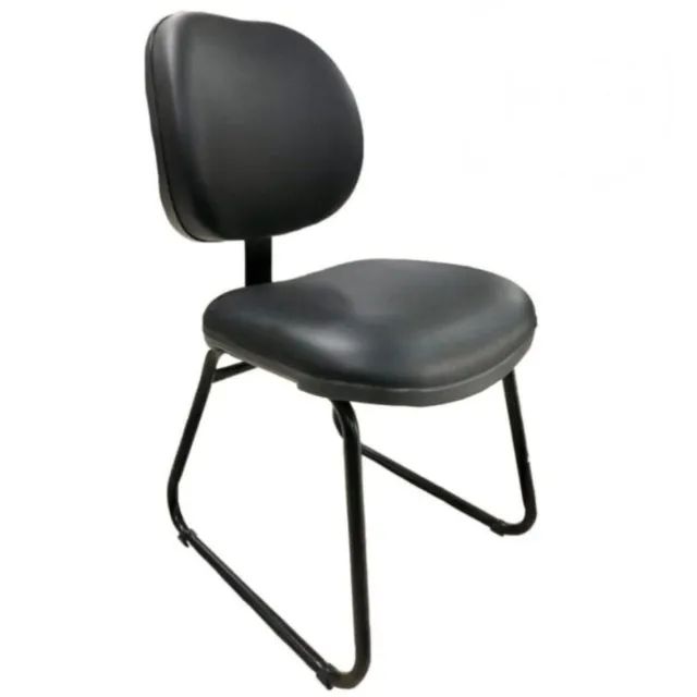 Cadeira Executiva LISA Base Trapézio Cor Preta Conforto Ergonômico Modelo 31030 - Foto 2