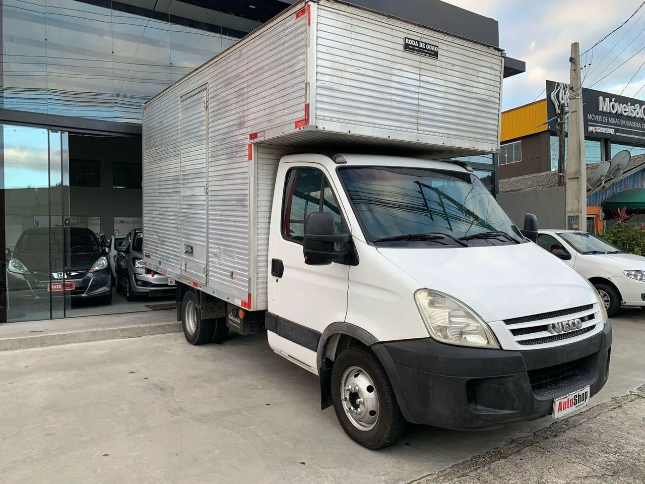 DAILY CHASSI 55C16 BAÚ  BRANCA 2008/2008 - Foto 3