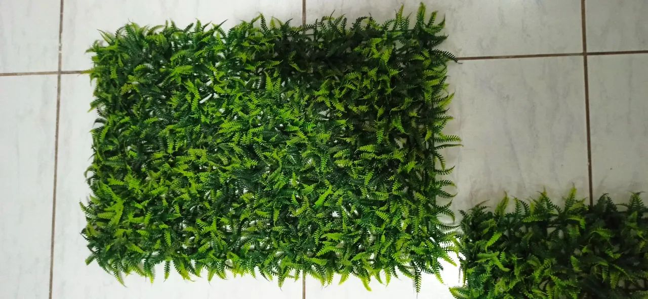 Parede Verde Artificial - Folhas de Samambaia - Foto 5