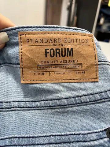 Calça jeans masculina tradicional hot sale forum