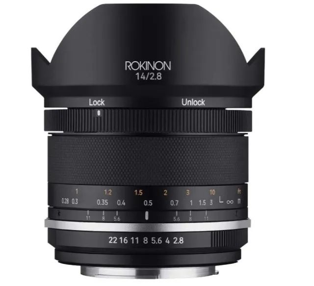 Lente Rokinon 14mm F2.8 Full Frame Ultra Angular para Canon EF - Lacrada - Foto 6