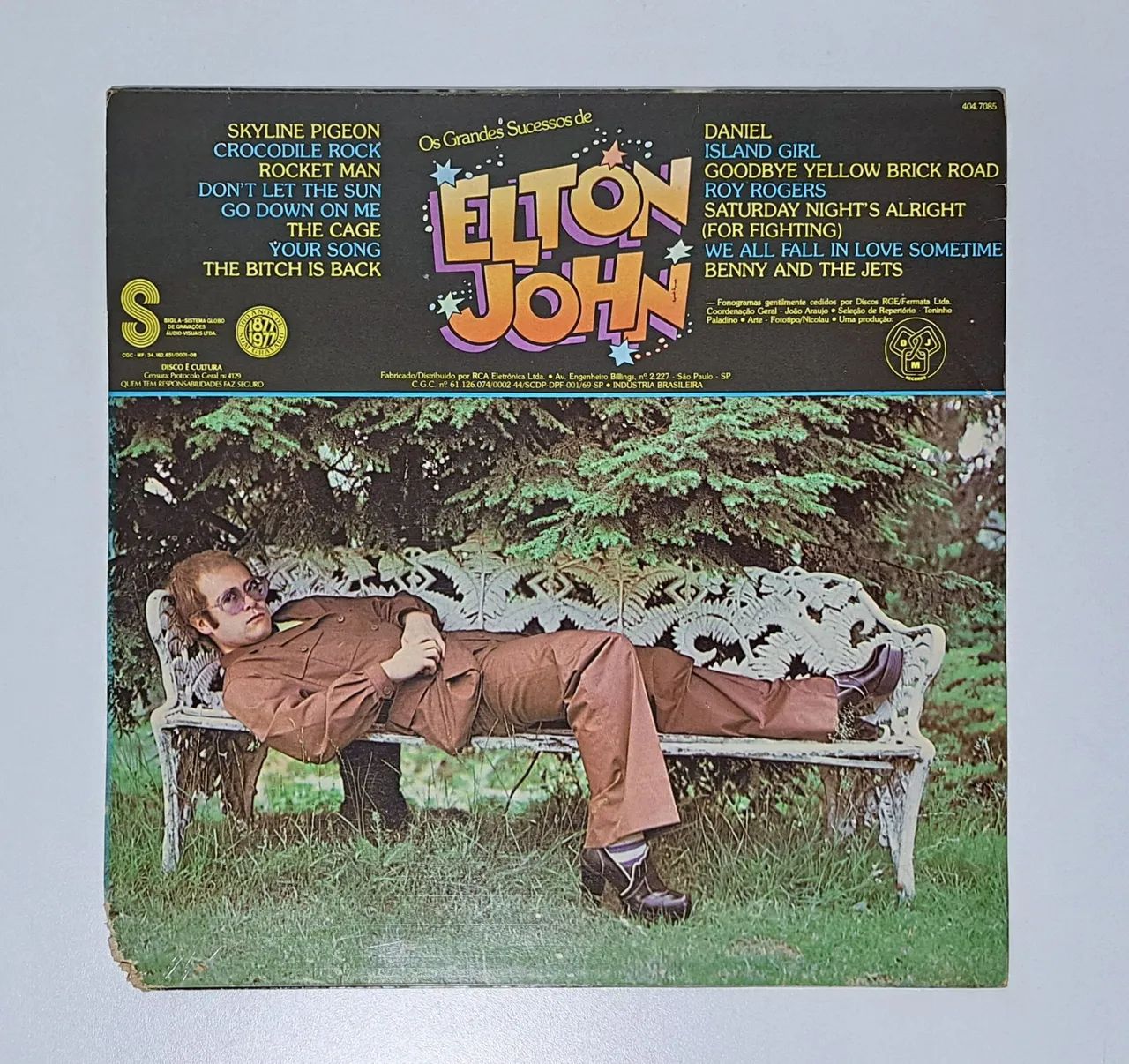 LP - Elton John - Grandes Sucessos  - Foto 3
