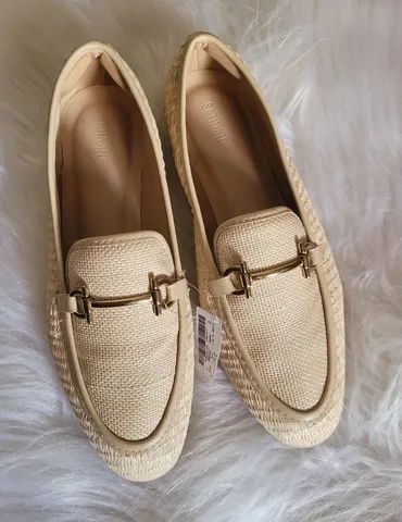 Sapato mocassim satinato 
