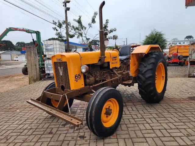 Trator Agrícola Valmet 65, Ano 1980, Pintura Nova.