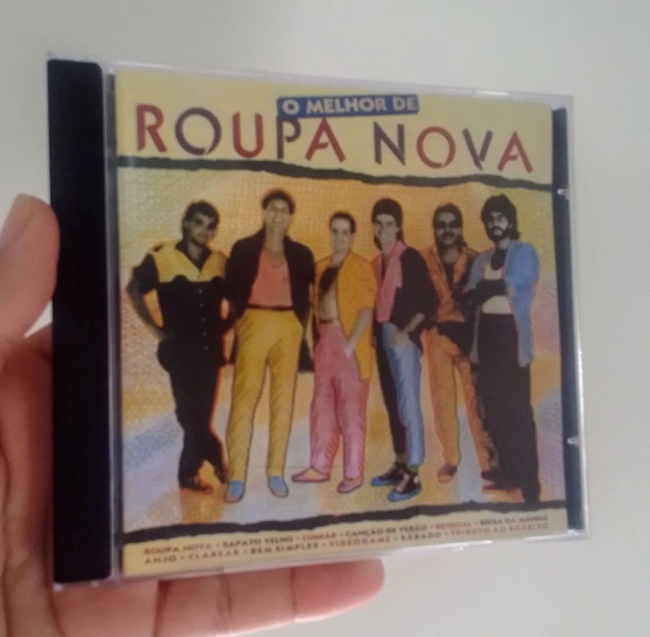 Cd Roupa Nova - O Melhor de Roupa Nova Novíssimo 