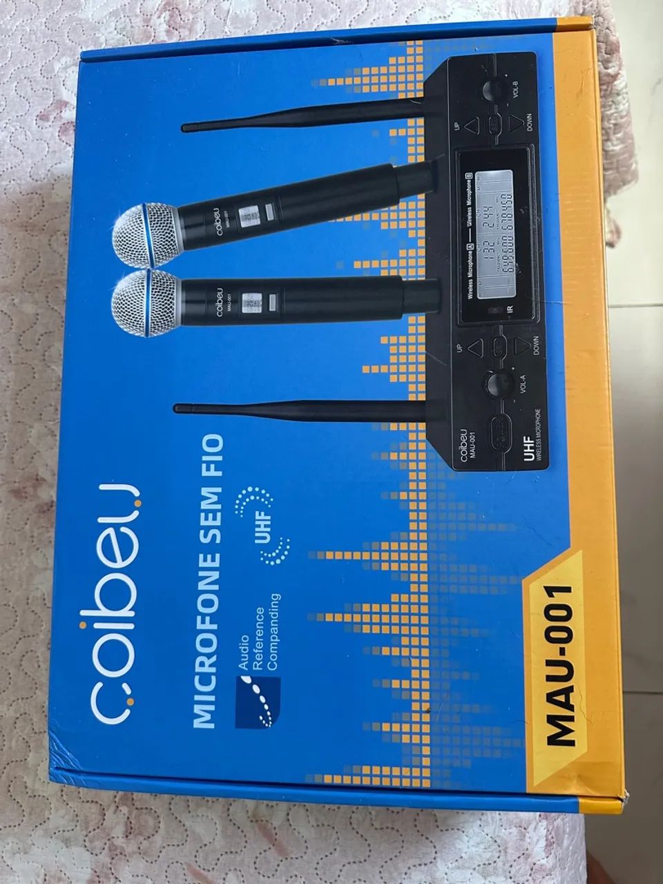 Microfone Sem Fio Novo 