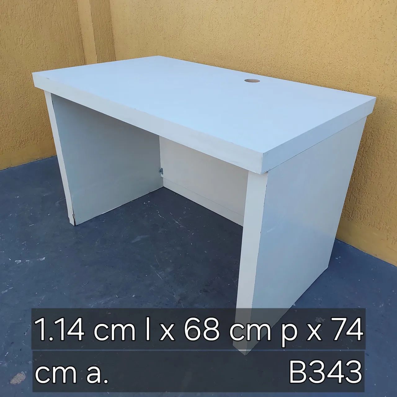 Mesa de Escritório compacta - 1,14cm x 68cm - Foto 2