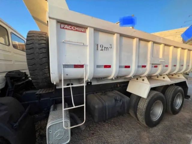 Mercedes 2423 6x4 caçamba 2009 (repasse) - Foto 4