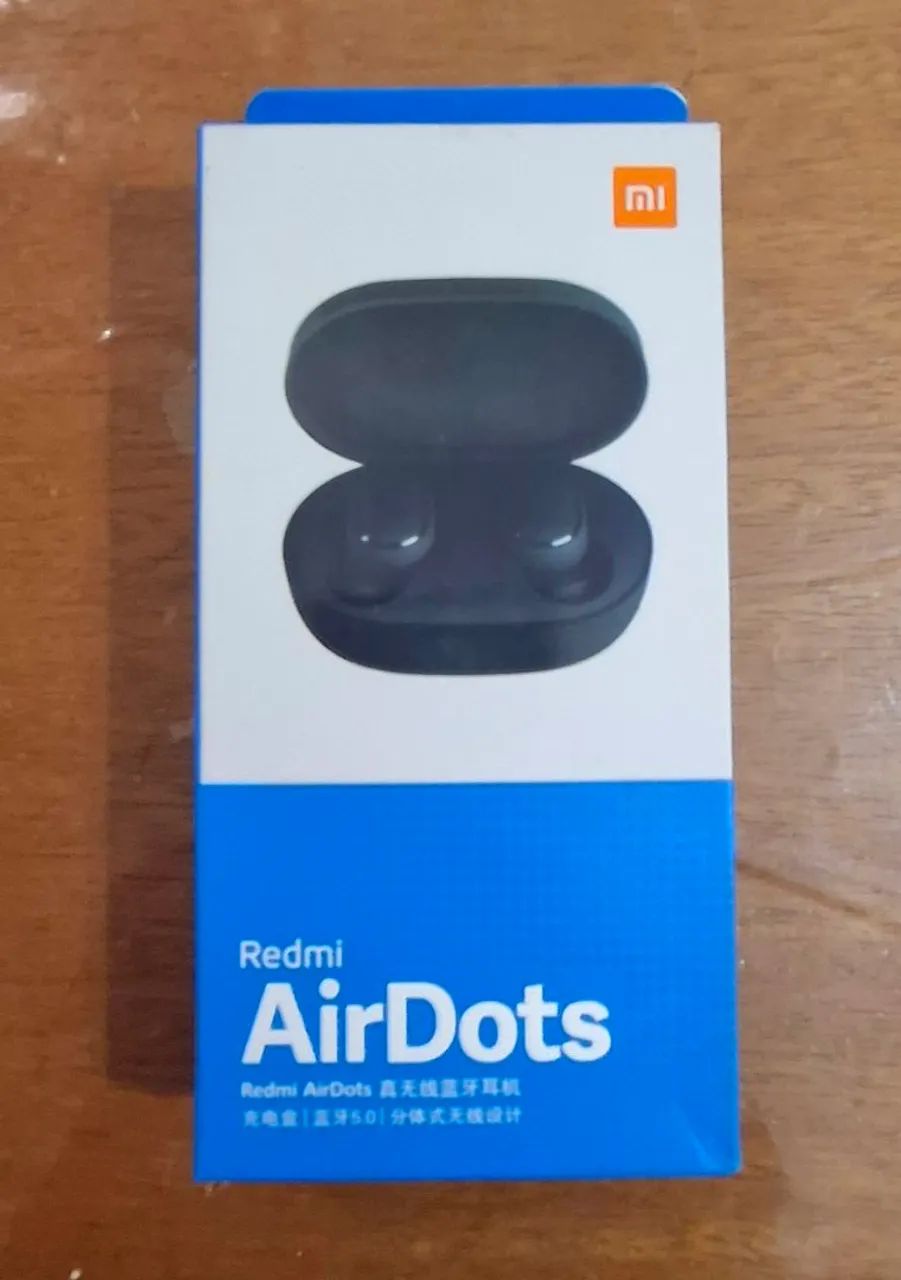 Fone de Ouvido Sem Fio Xiaomi Redmi AirDots Preto - Foto 2